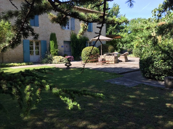 Location de vacances - Mas à Gordes - Terrasse