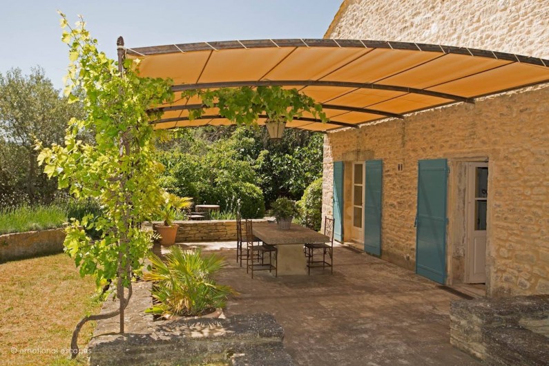 Location de vacances - Mas à Gordes - Terrasse