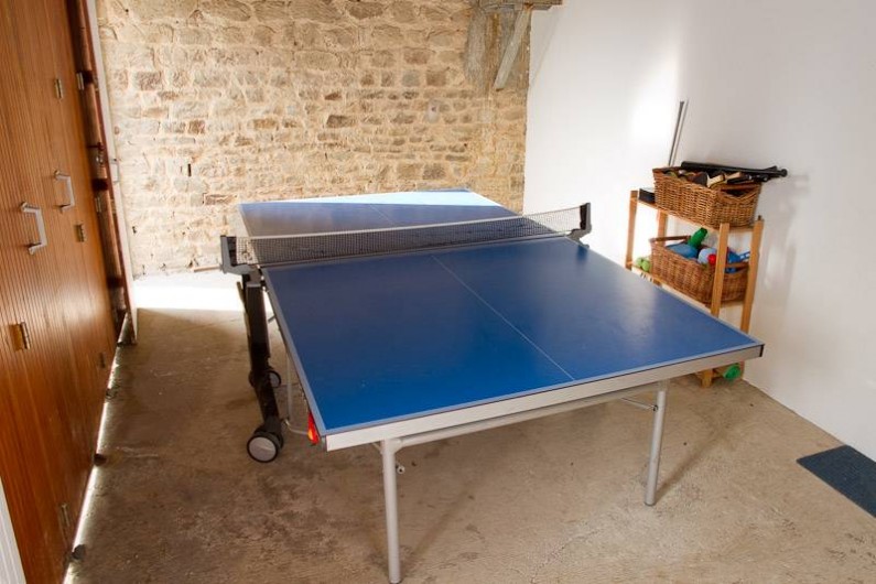 Location de vacances - Gîte à Hambye - Table tennis room.
