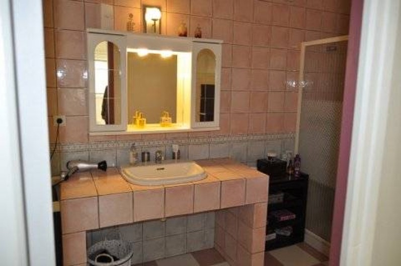 Location de vacances - Villa à Prunelli-di-Fiumorbo - salle d'eau 1