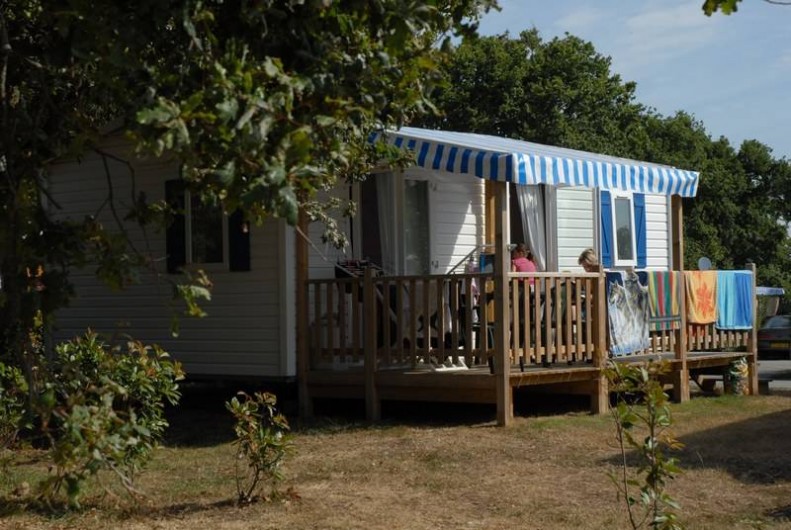 Location de vacances - Bungalow - Mobilhome à Landevieille - Location de mobil-home 2 ou 3 chambres