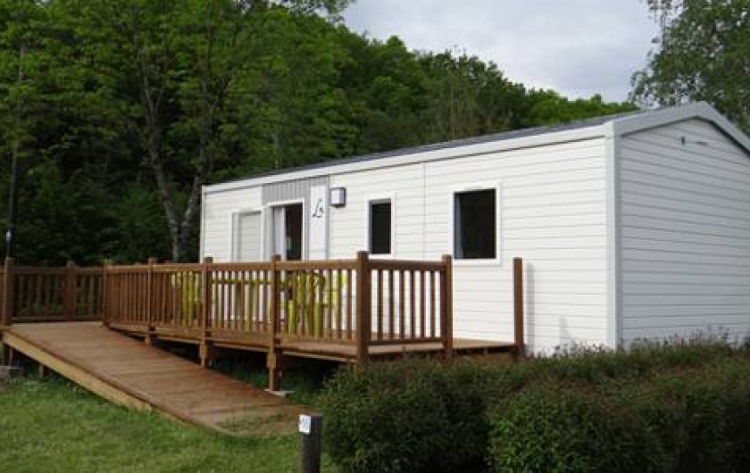 Location de vacances - Camping à Dolus-d'Oléron - Mobil Home PMR – Formule 6