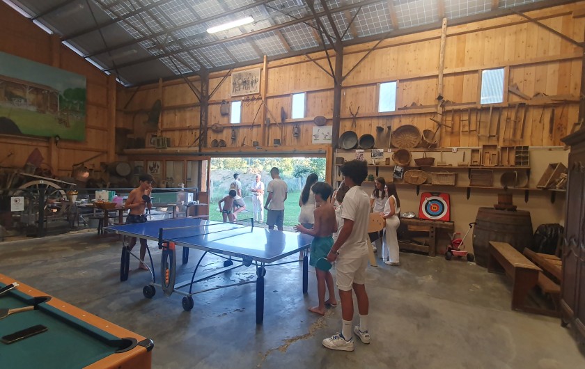 Location de vacances - Gîte à Maubec - AIRE DE JEUX couverte