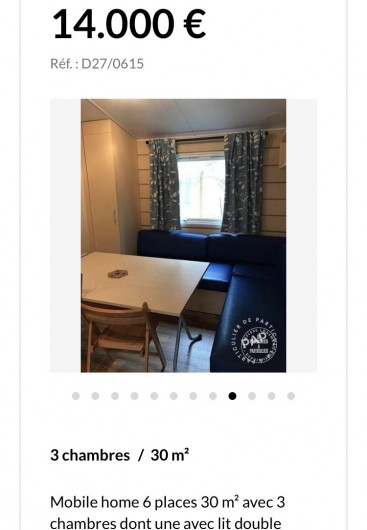 Location de vacances - Bungalow - Mobilhome à Camiers