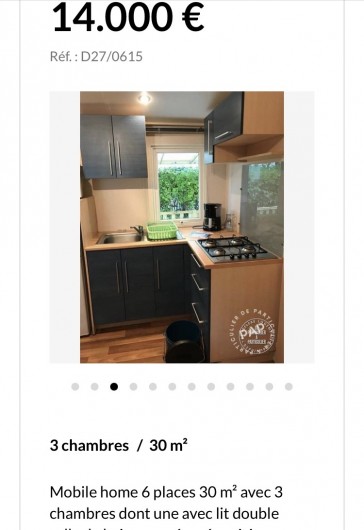 Location de vacances - Bungalow - Mobilhome à Camiers