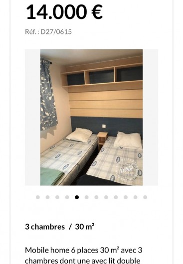 Location de vacances - Bungalow - Mobilhome à Camiers