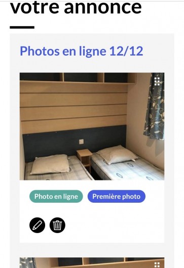 Location de vacances - Bungalow - Mobilhome à Camiers