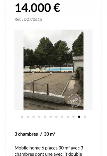 Location de vacances - Bungalow - Mobilhome à Camiers