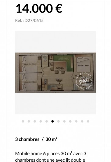 Location de vacances - Bungalow - Mobilhome à Camiers