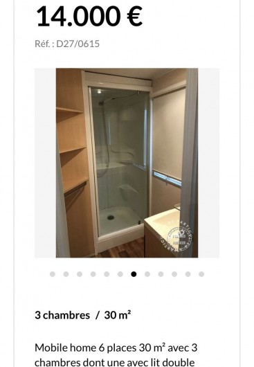 Location de vacances - Bungalow - Mobilhome à Camiers