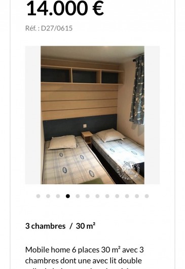 Location de vacances - Bungalow - Mobilhome à Camiers