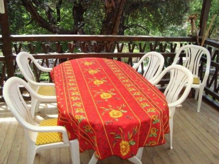 Location de vacances - Chalet à Sainte-Maxime - la terrasse