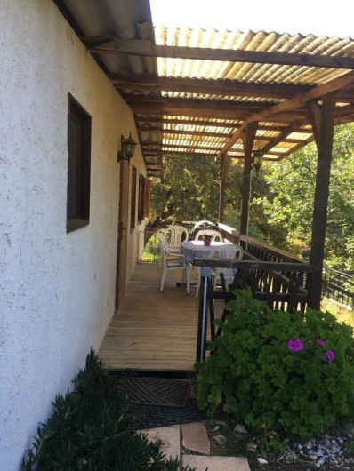 Location de vacances - Chalet à Sainte-Maxime - la terrasse