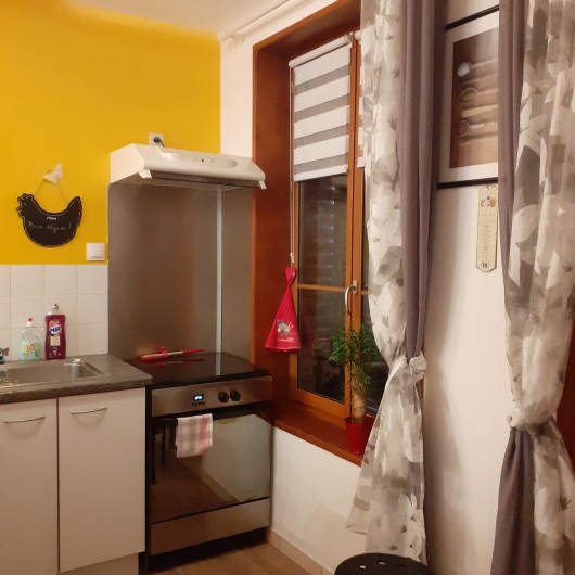 Location de vacances - Appartement à Saint-Valery-sur-Somme - vue de la cuisine