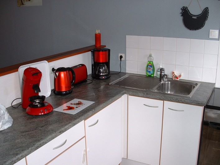 Location de vacances - Appartement à Saint-Valery-sur-Somme - coin cuisine