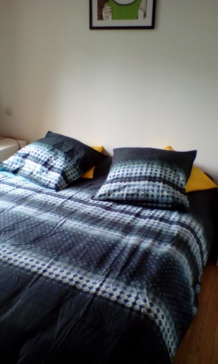 Location de vacances - Appartement à Saint-Valery-sur-Somme - chambre pour un couple