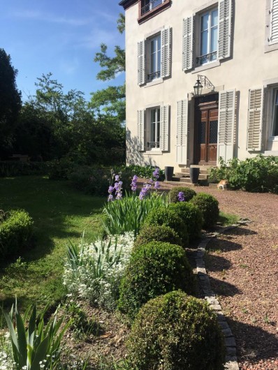 Location de vacances - Gîte à Tonnoy - Le parc devant