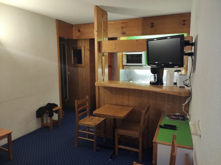 Location de vacances - Appartement à Arc 1800 - Pièce de vie