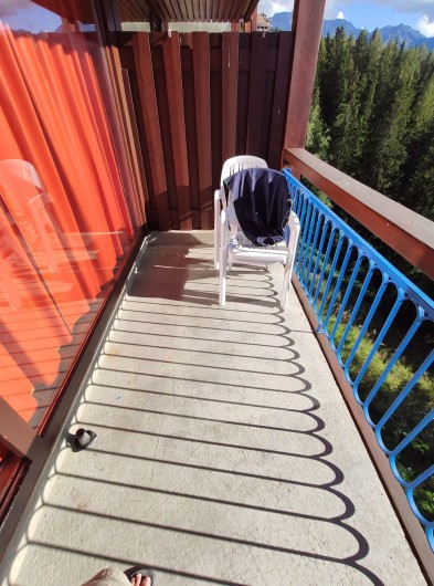 Location de vacances - Appartement à Arc 1800 - Balcon