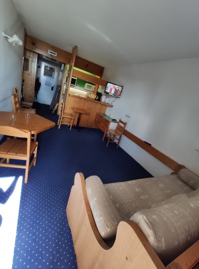 Location de vacances - Appartement à Arc 1800 - Pièce de vie