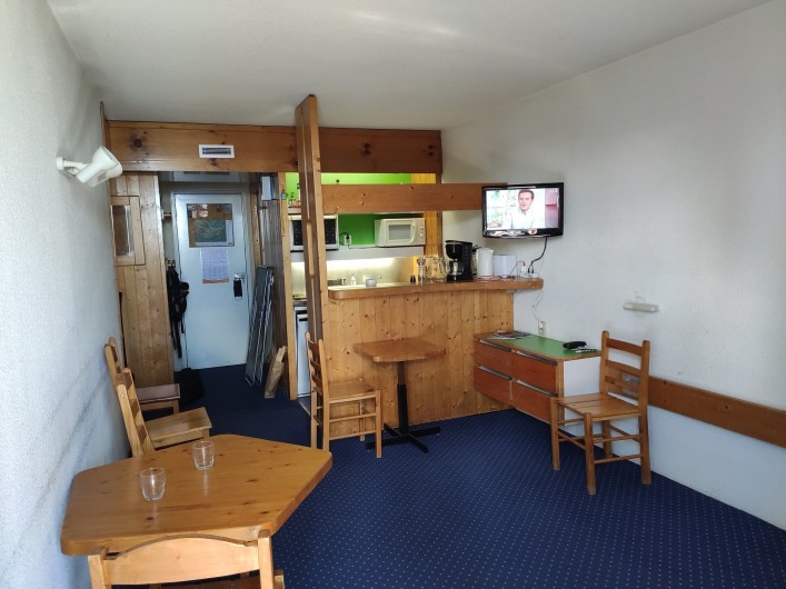 Location de vacances - Appartement à Arc 1800 - Pièce de vie