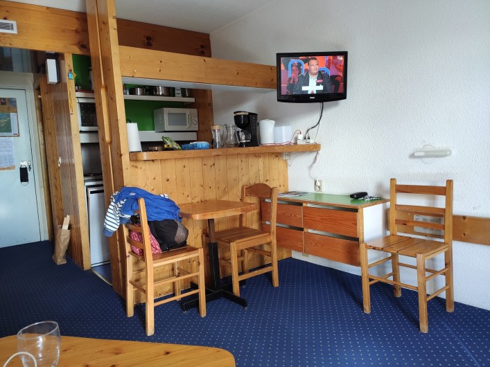 Location de vacances - Appartement à Arc 1800 - Pièce de vie
