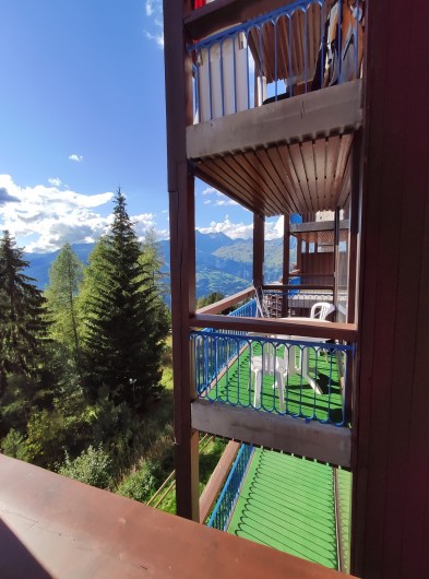 Location de vacances - Appartement à Arc 1800 - Balcon