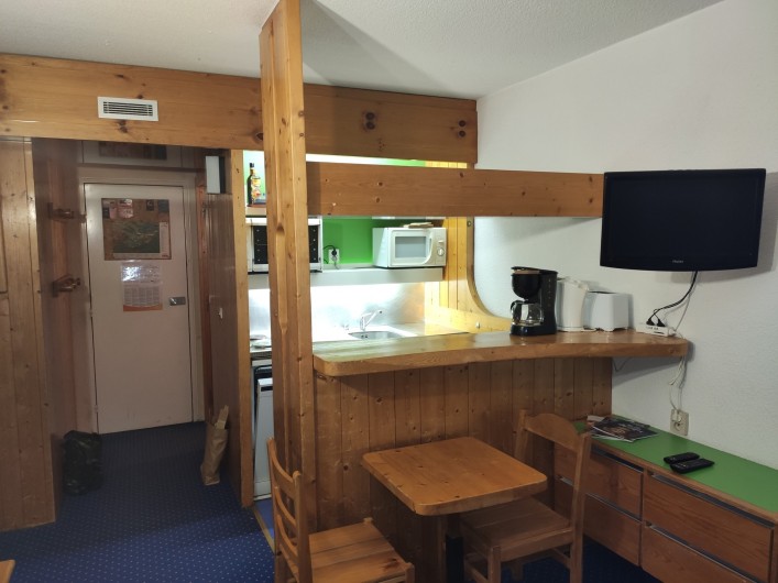 Location de vacances - Appartement à Arc 1800 - Pièce de vie