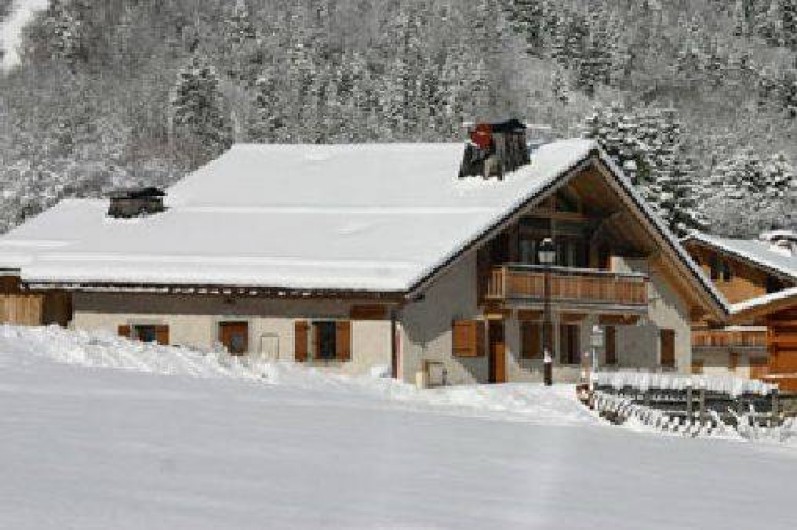 location chalet ski contamines
