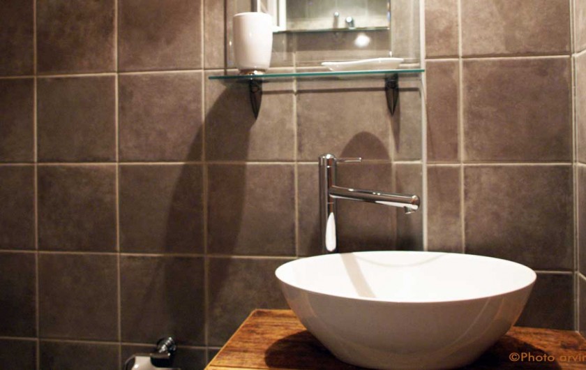 Location de vacances - Gîte à La Clusaz - salle de bain