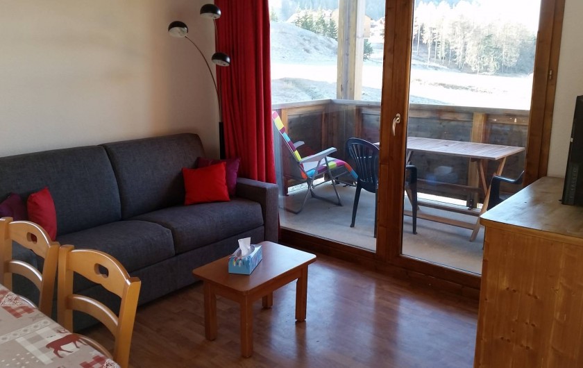 Location de vacances - Appartement à La Joue du Loup - COIN SALON