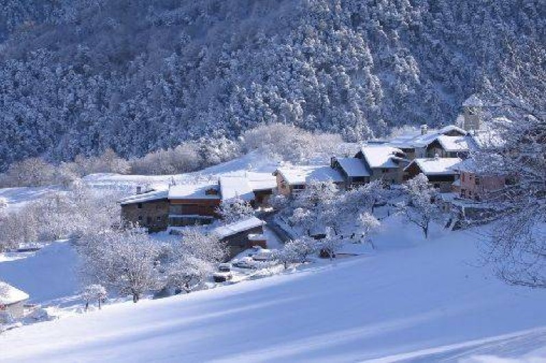 Location de vacances - Gîte à Saint-Marcel - Village en Hiver