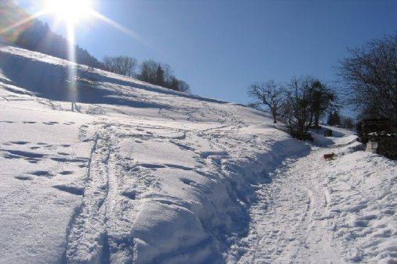 Location de vacances - Gîte à Saint-Marcel - Rando raquettes à partir du village