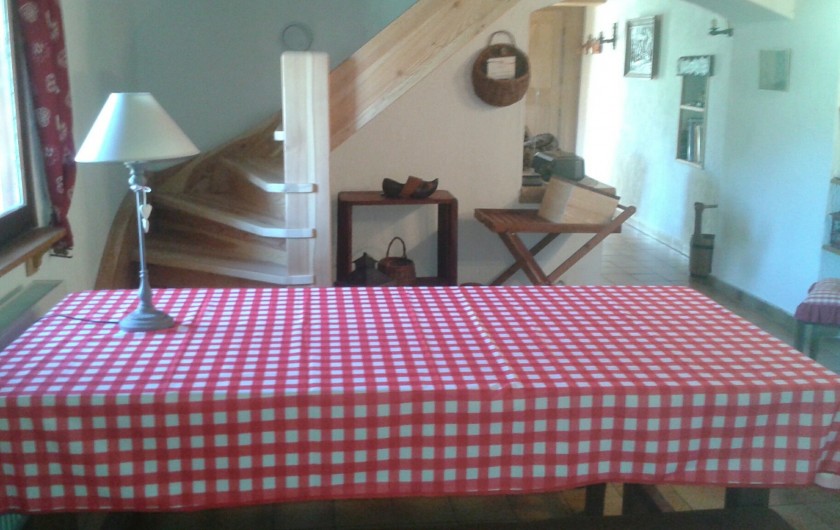 Location de vacances - Gîte à Saint-Marcel - Salle à manger