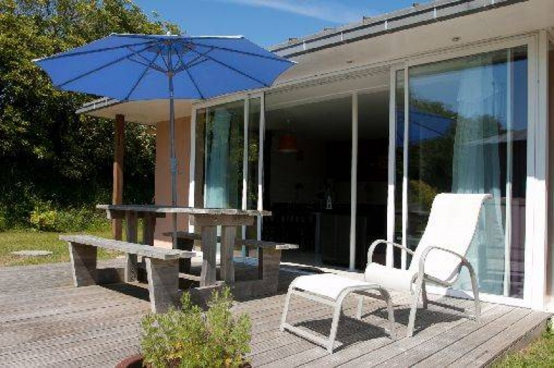 Location de vacances - Maison - Villa à Guissény - La terrasse