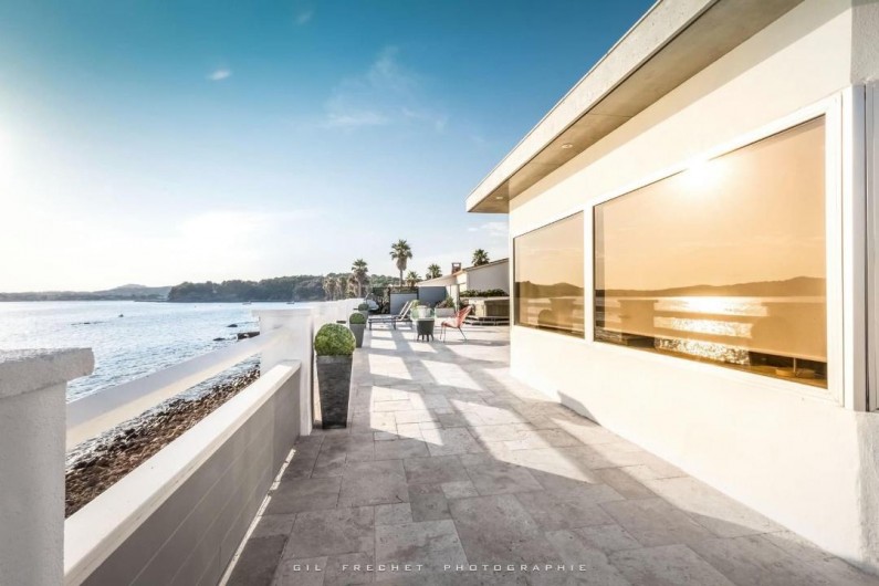 Location de vacances - Villa à Saint-Mandrier-sur-Mer - TERRASSE SUD