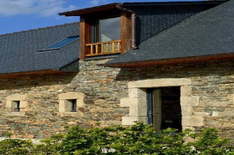 Location de vacances - Gîte à Plestin-les-Grèves - détail de la façade