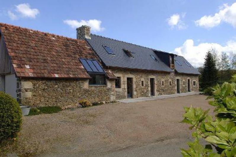 Location de vacances - Gîte à Plestin-les-Grèves - vue cour