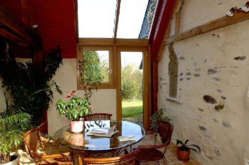 Location de vacances - Gîte à Plestin-les-Grèves - jardin d'hiver