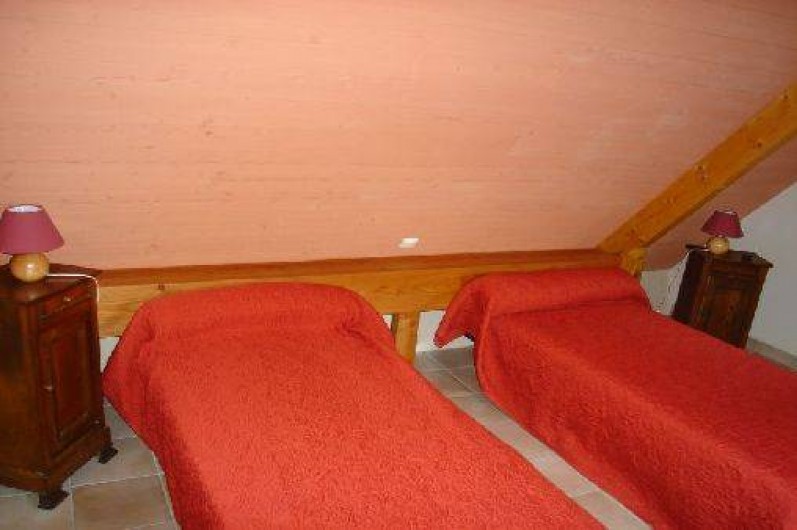 Location de vacances - Gîte à Plestin-les-Grèves - chambre rouge