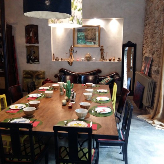 Location de vacances - Villa à Carcassonne - salle petits déjeuners