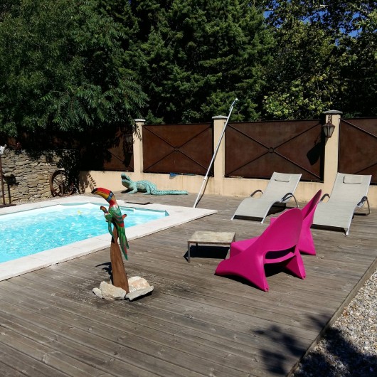 Location de vacances - Villa à Carcassonne - piscine