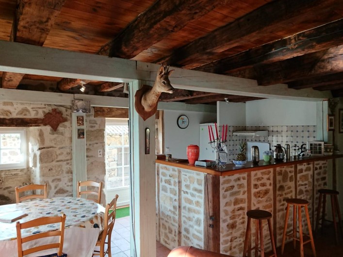 Location de vacances - Gîte à Champs-Romain - Coin cuisine