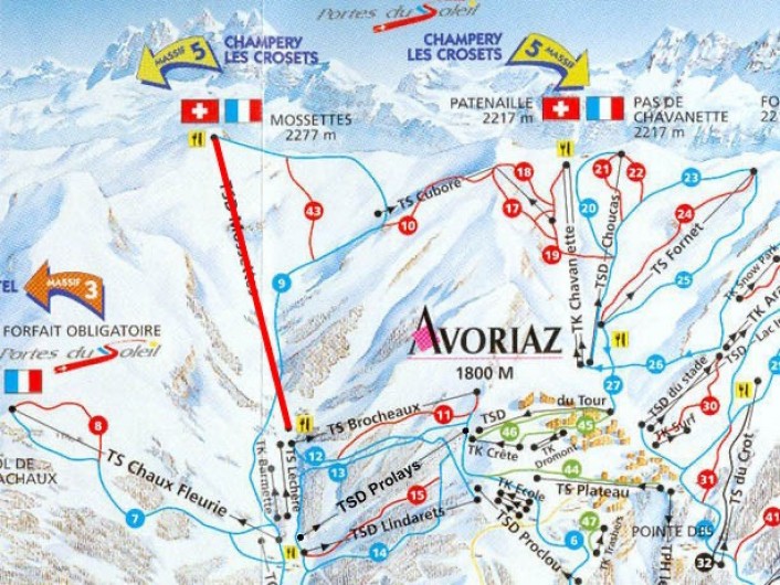 Location de vacances - Studio à Avoriaz