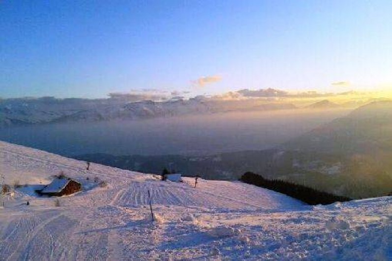 Location de vacances - Chalet à Taninges - Chalet sur les pistes de ski