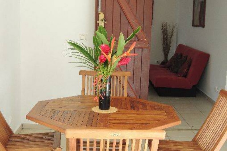 Location de vacances - Appartement à Le Gosier - La terrasse