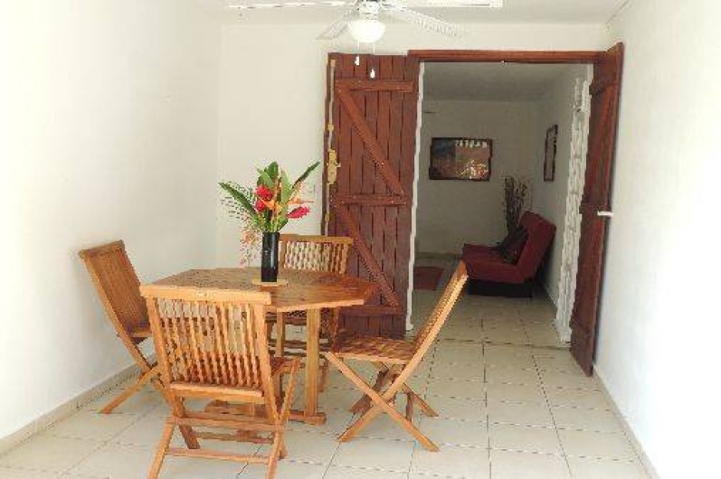 Location de vacances - Appartement à Le Gosier - La terrasse