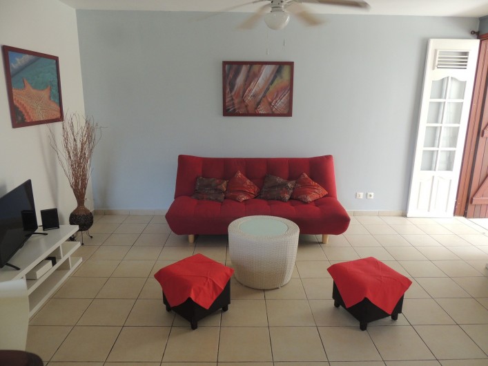 Location de vacances - Appartement à Le Gosier - Le salon
