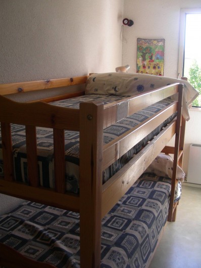 Location de vacances - Appartement à Agde - Lits superposés cabine