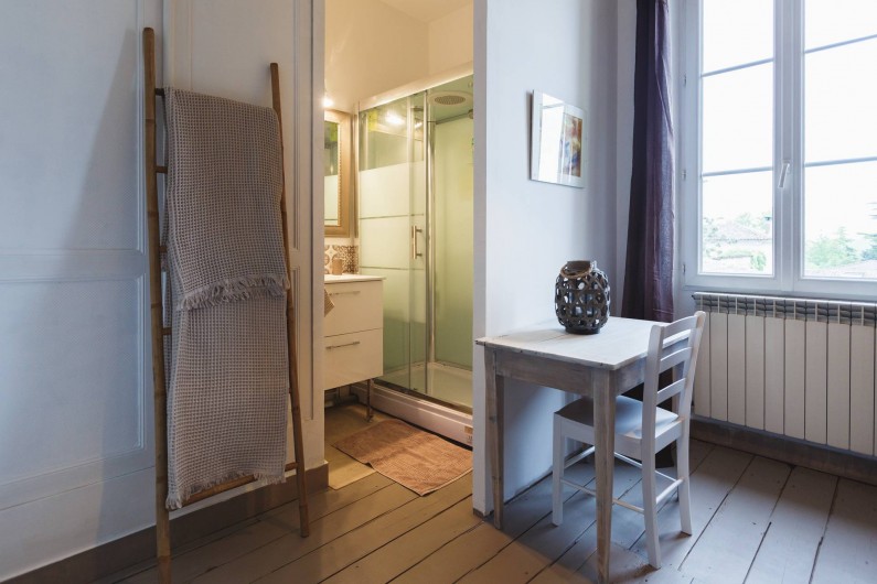 Location de vacances - Chambre d'hôtes à Sauternes - Salle d'eau Château Lamothe